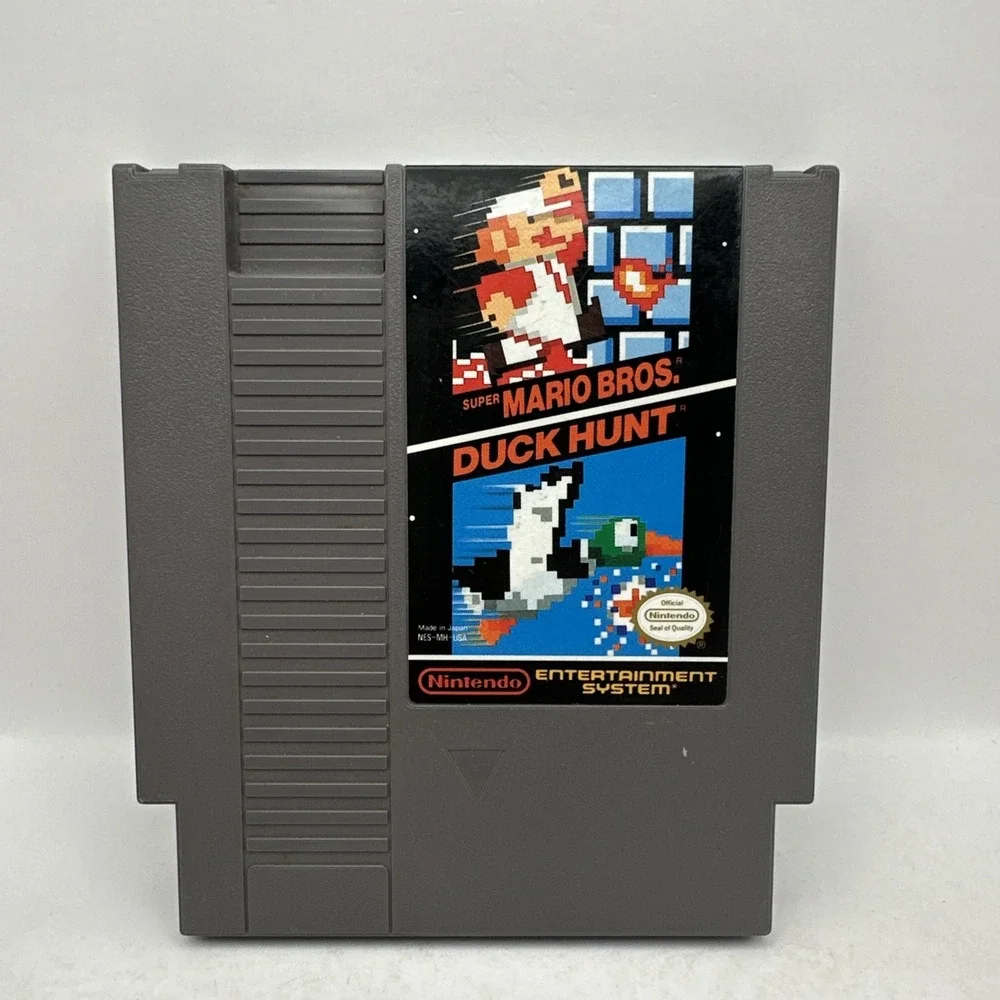 Super Mario Bros Duck Hunt Nintendo NES 1988 Working Game Cartridge